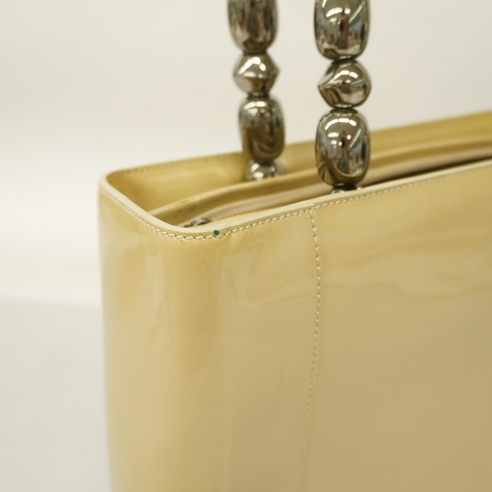 Christian Dior Maris Pearl Enamel Leather Handbag - Picture 8 of 11